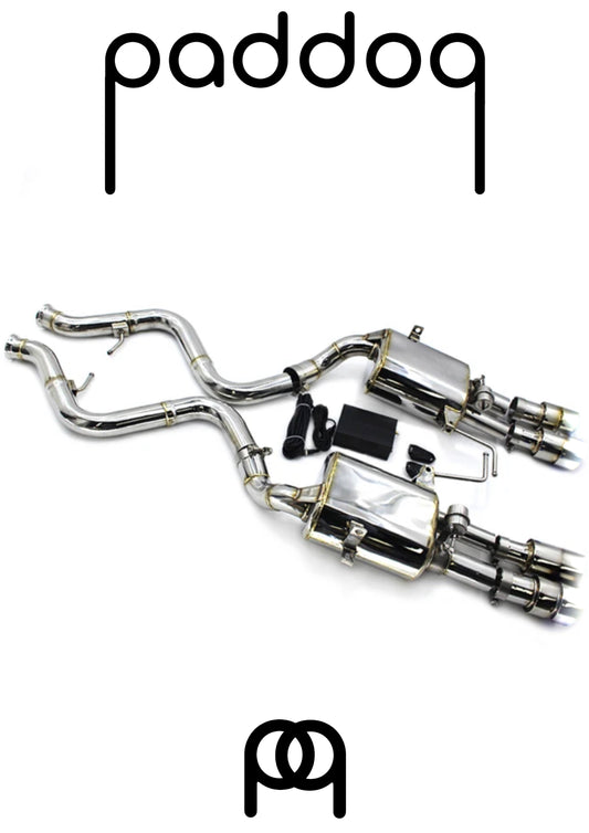 E9X M3 Axel Back Vacuum Actuated Valved Exhaust w/installation